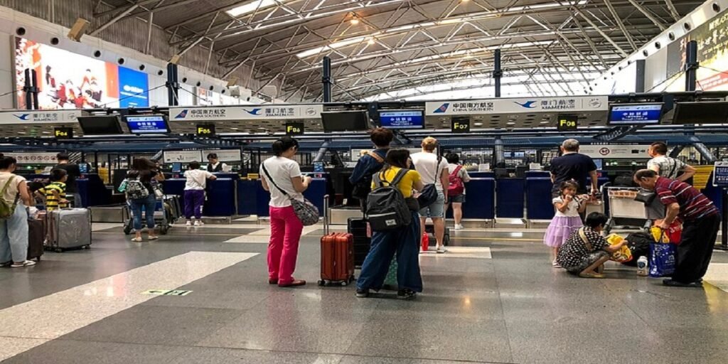 China Southern Airlines check-in