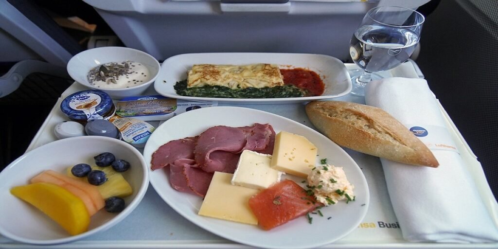 Lufthansa Airlines Meal