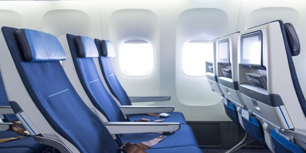 KLM Airlines seat