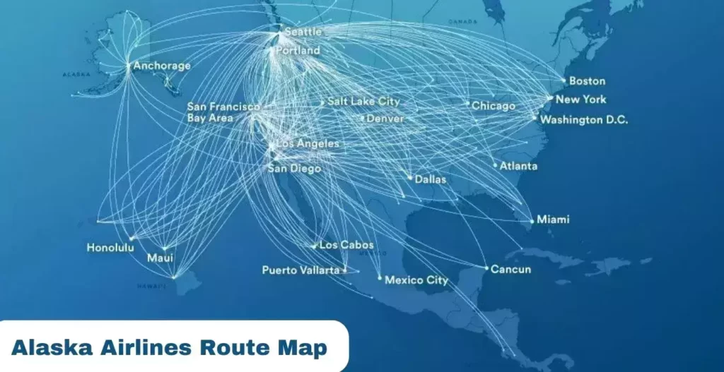 AirPolicyGuide-Alaska Airlines Route Map