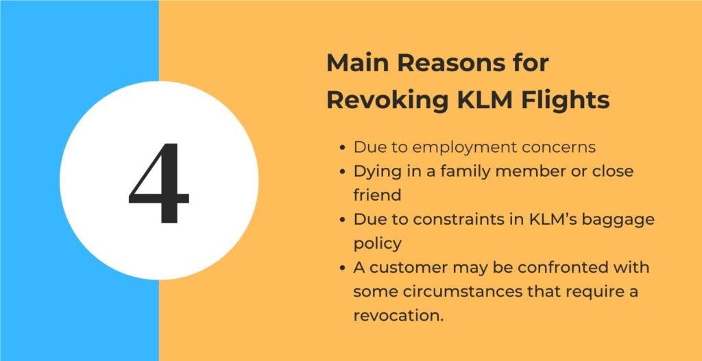 AirPolicyGuide-Main Reasons for Revoking KLM Flights