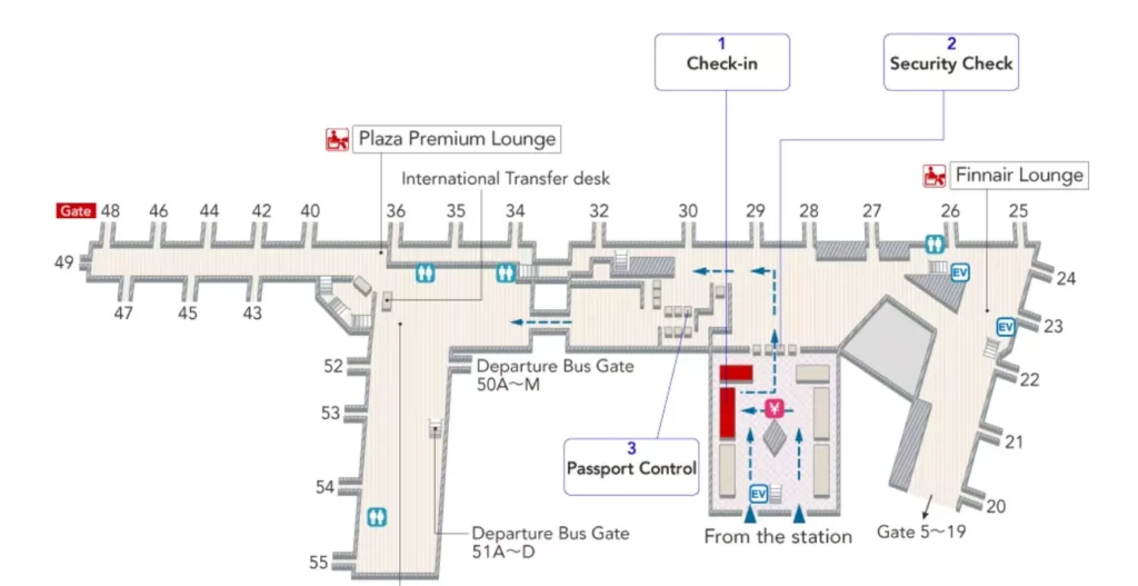 AirPolicyGuide-Helsinki Airport Map