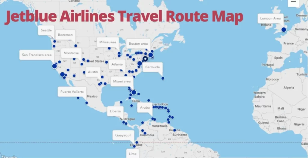 AirPolicyGuide-Jetblue-Airlines-Travel-Route-Map