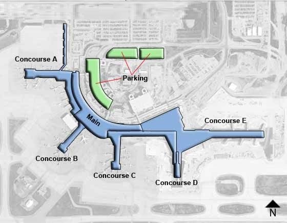 AirPolicyGuide-calgary international airport terminal map
