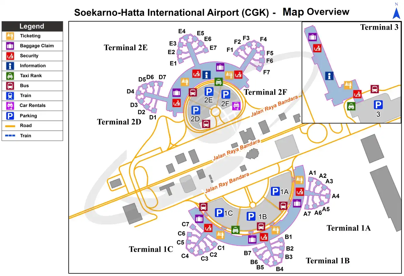 AirPolicyGuide-soekarno hatta international airport terminal map
