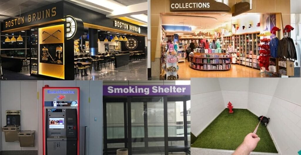 AirPolicyGuide-Boston Logan Airport Additional Facilities and Amenities