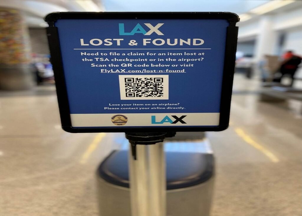 Image of lost and found las vegas airport