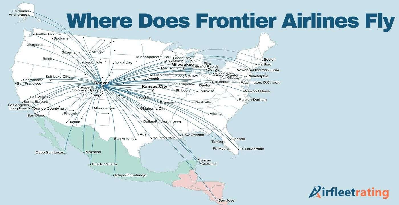 Where Does Frontier Airlines Fly?