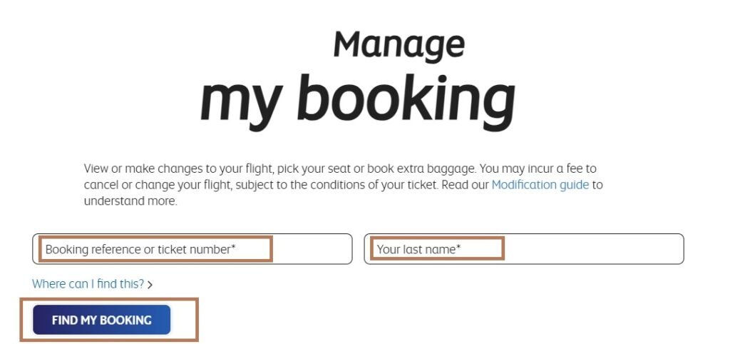 Image of Etihad Manage my Booking