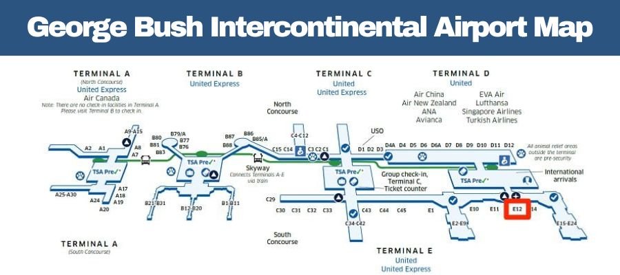 AirPolicyGuide-iah map airport